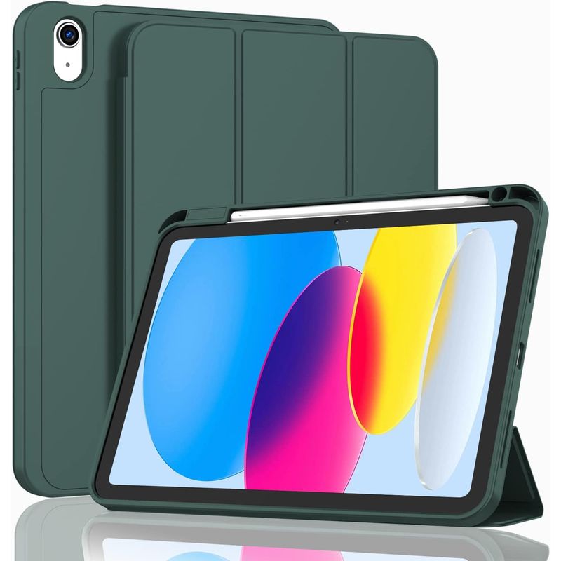 GENERICO - Estuche Forro Smart Case Para Ipad 7-8-9  10.2 Pulgadas