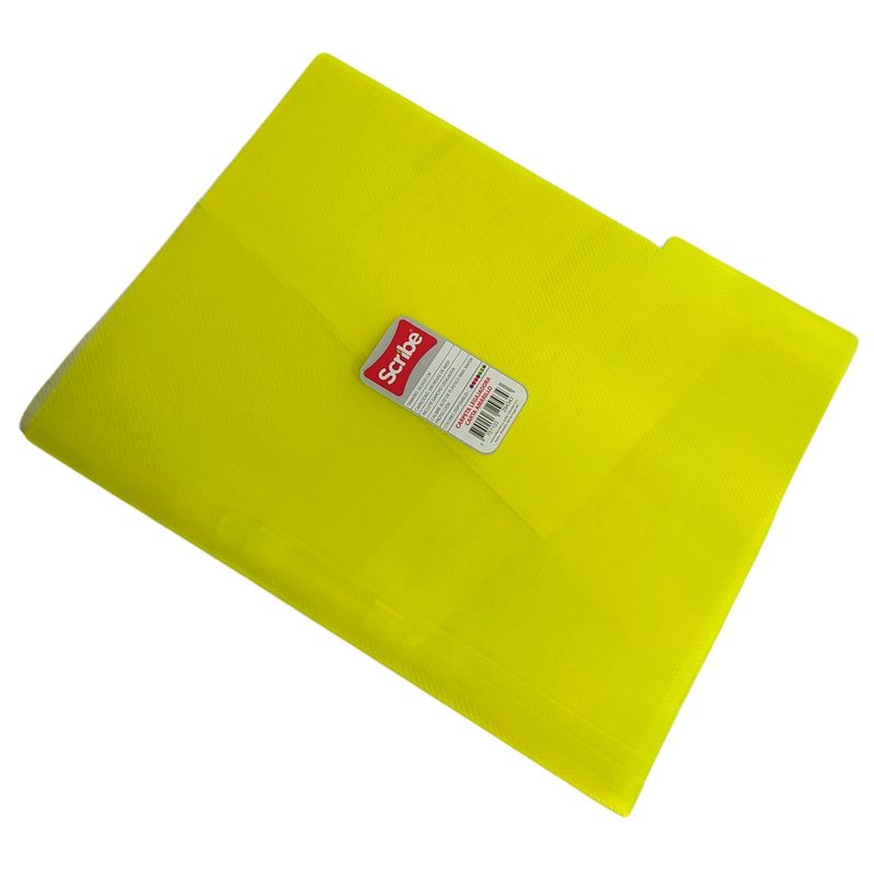 SCRIBE - Pack x 5 Carpetas Legajadora Carta Amarilla Scribe