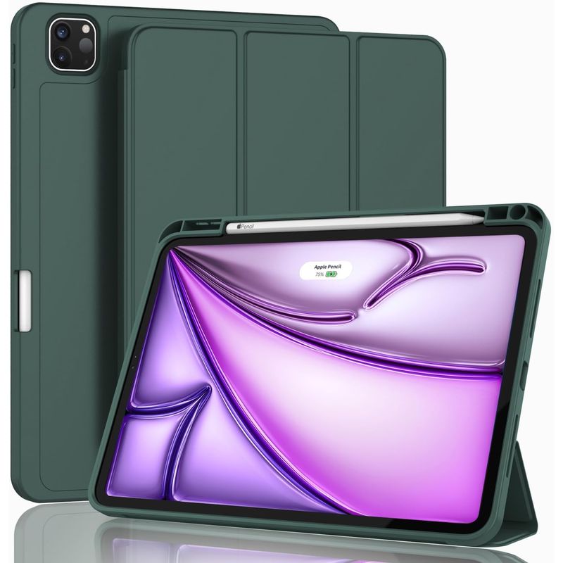 GENERICO - Estuche Forro Smart Case Para Ipad Pro 11 2024 CHIP M4