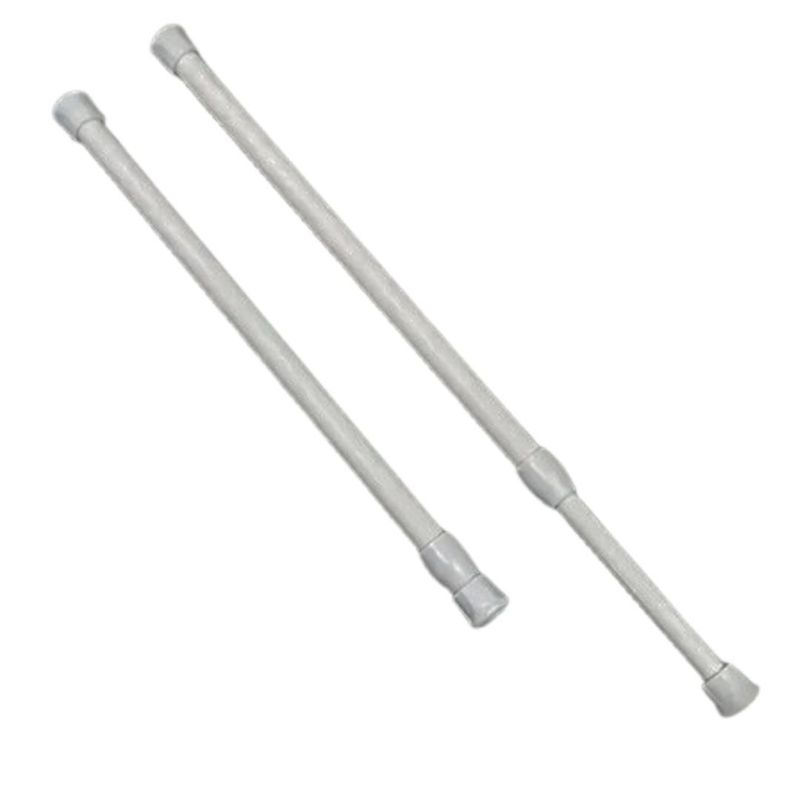 GENERICO - Barra Para Cortina Tubo Ajustable soporte cortina