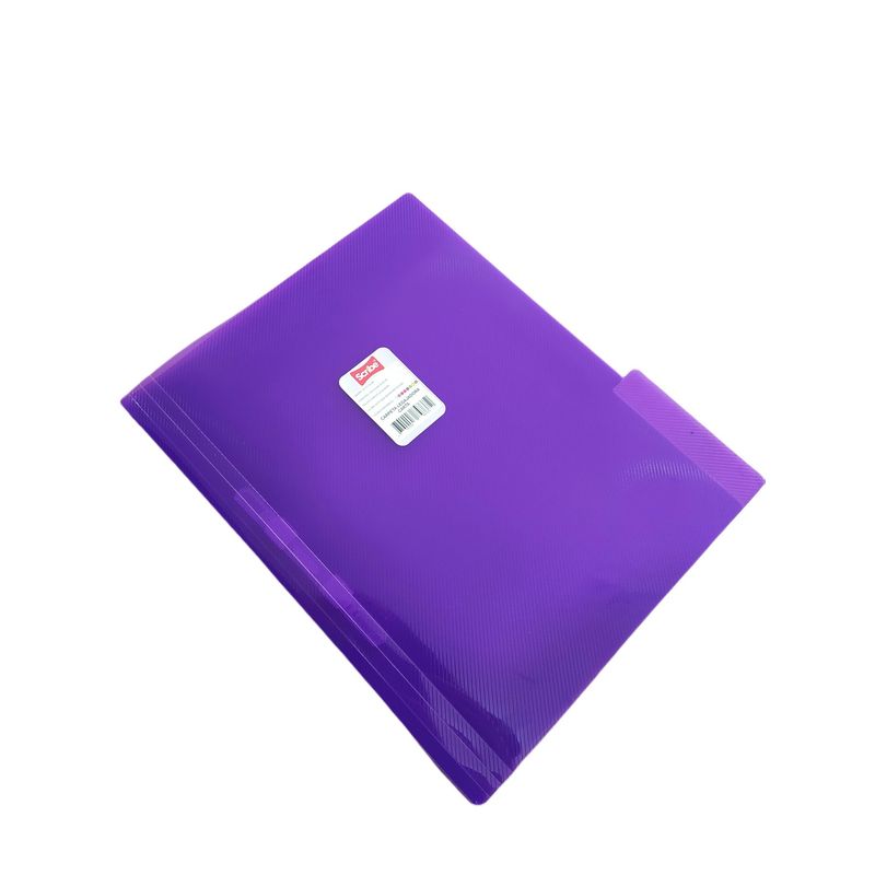 SCRIBE - Pack x 5 Carpetas Legajadora Carta Morada Scribe