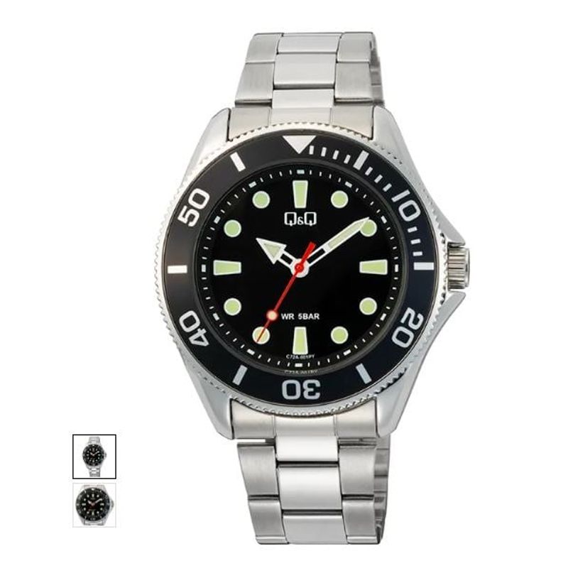 Q AND Q - Reloj Para Hombre Qyq C72a-002py Ojo Original Certificado