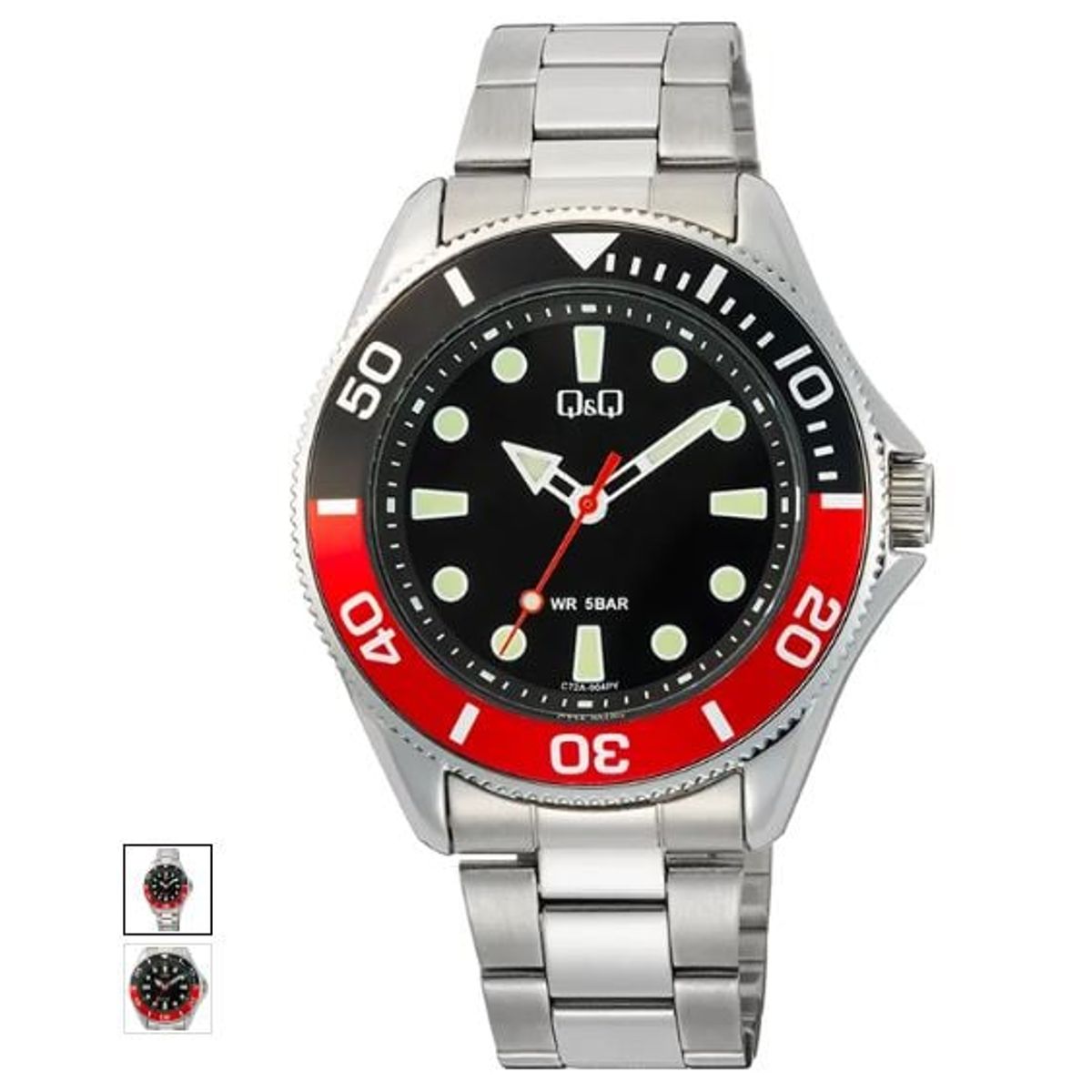 Q AND Q - Reloj Para Hombre Qyq C72a-002py Ojo Original Certificado