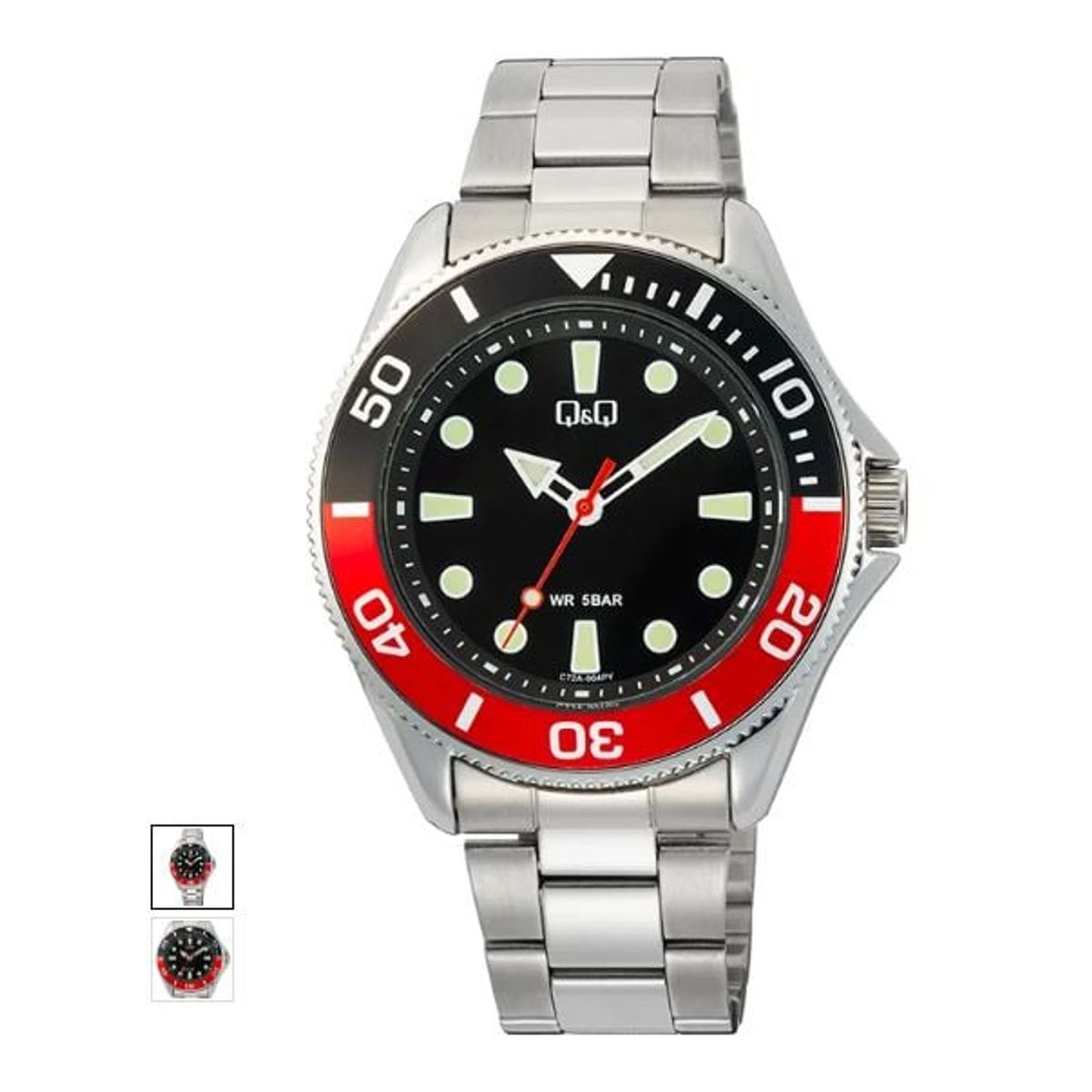 Q AND Q - Reloj Para Hombre Qyq C72a-002py Ojo Original Certificado