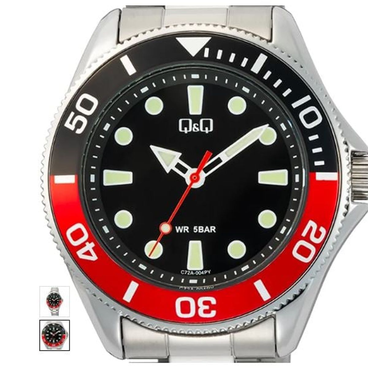 Q AND Q - Reloj Para Hombre Qyq C72a-002py Ojo Original Certificado
