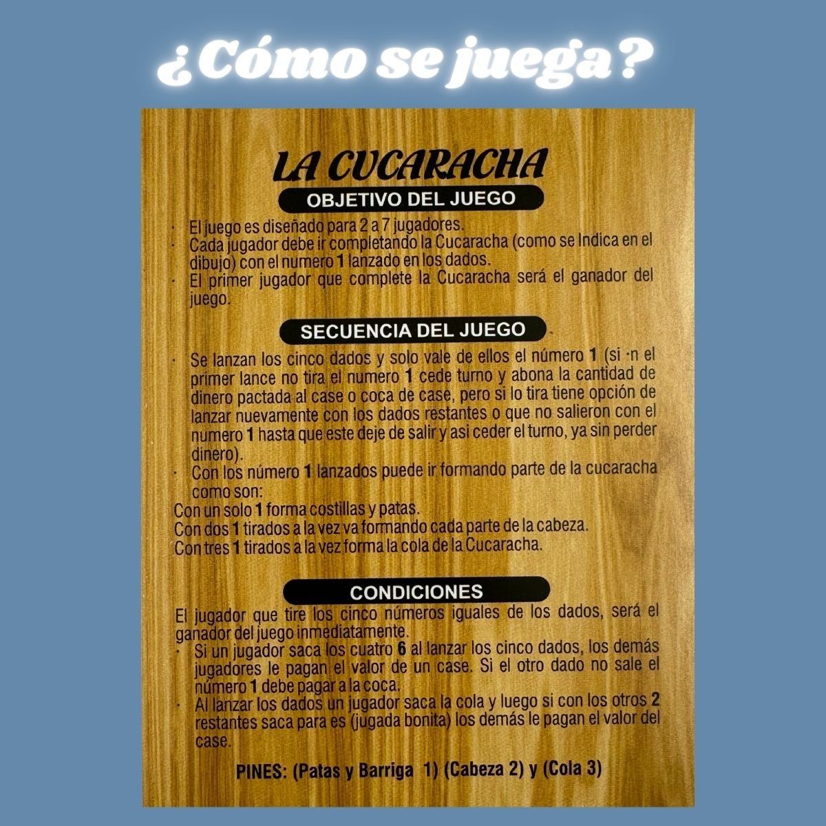 GENERICO - Juegos De Mesa De Integracion Familiar La Cucaracha Imantada