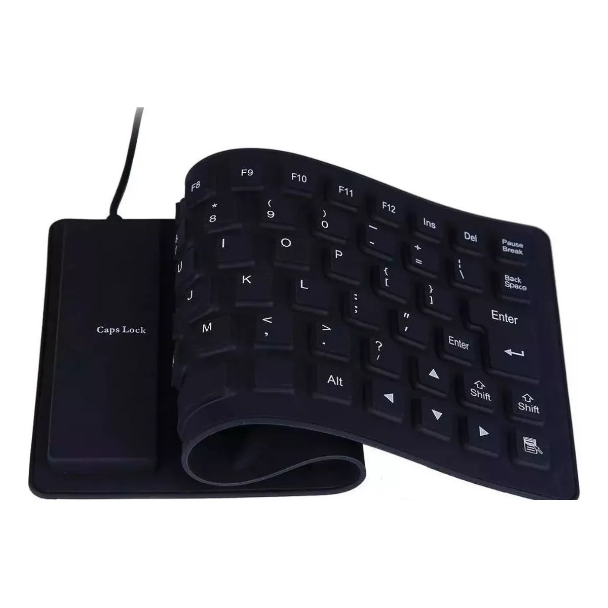 GENERICO - Teclado Flexible Usb Silicona Impermeable Keyboard