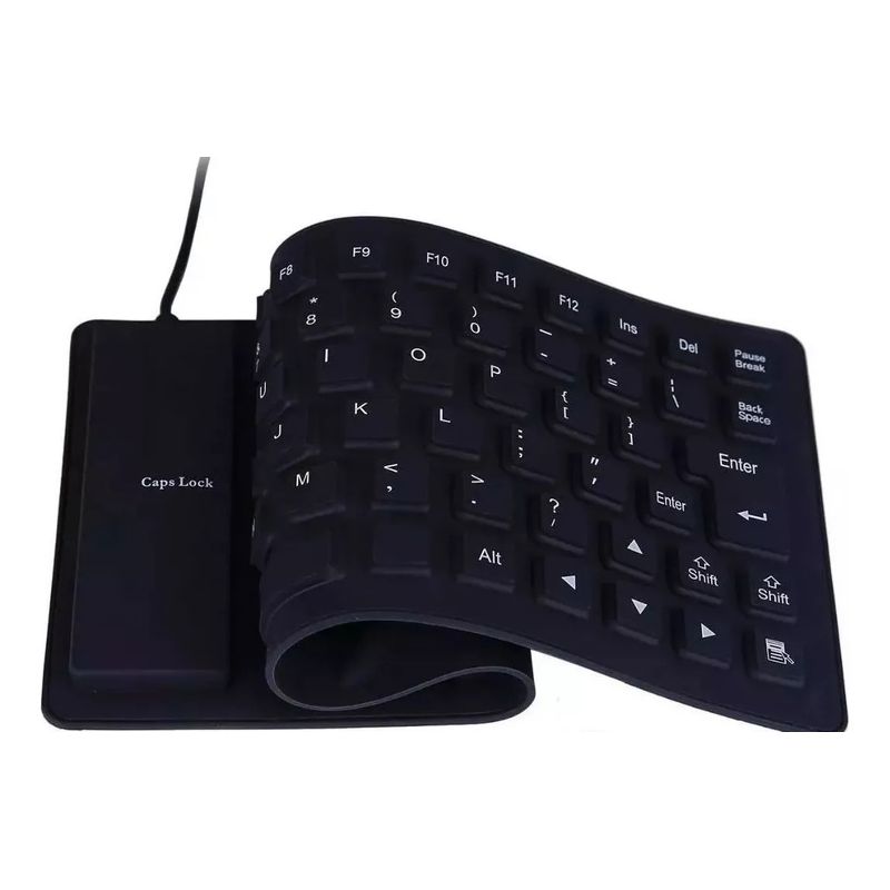 GENERICO - Teclado Flexible Usb Silicona Impermeable Keyboard