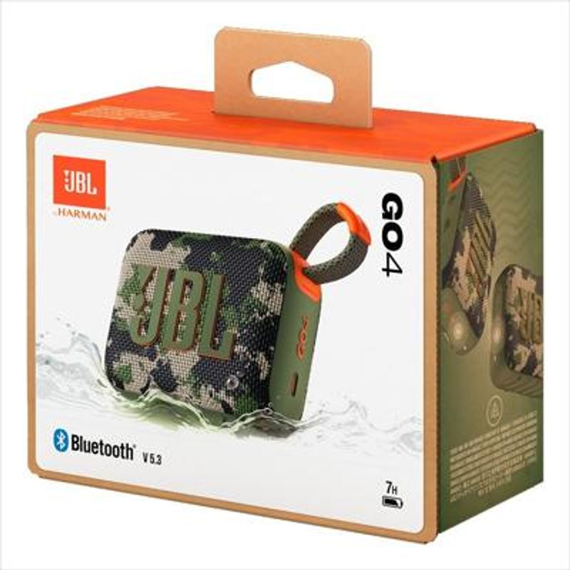 JBL - Parlante Bluetooth JBL GO 4  7 hr IP67 Negro