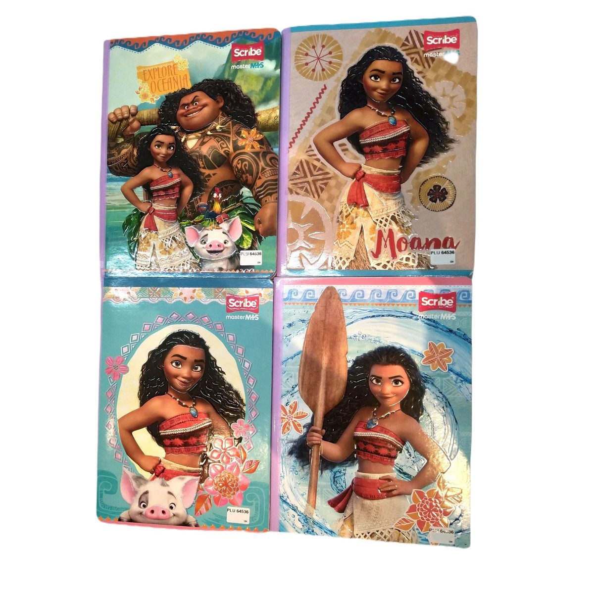 SCRIBE - Pack X2 Cuaderno Cosido Cuadros Moana 100h Scribe
