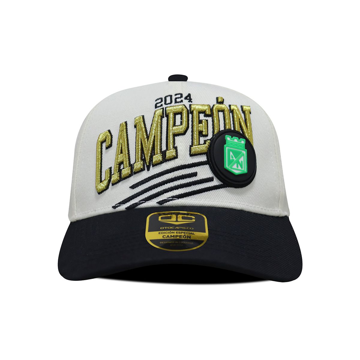 OTO CAPS - Gorra Atlético Nacional Campeón 2024 Edición limitada Otocaps