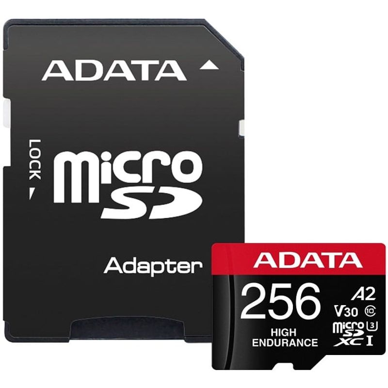 ADATA - Memoria MicroSD Adata High Endurance 256GB