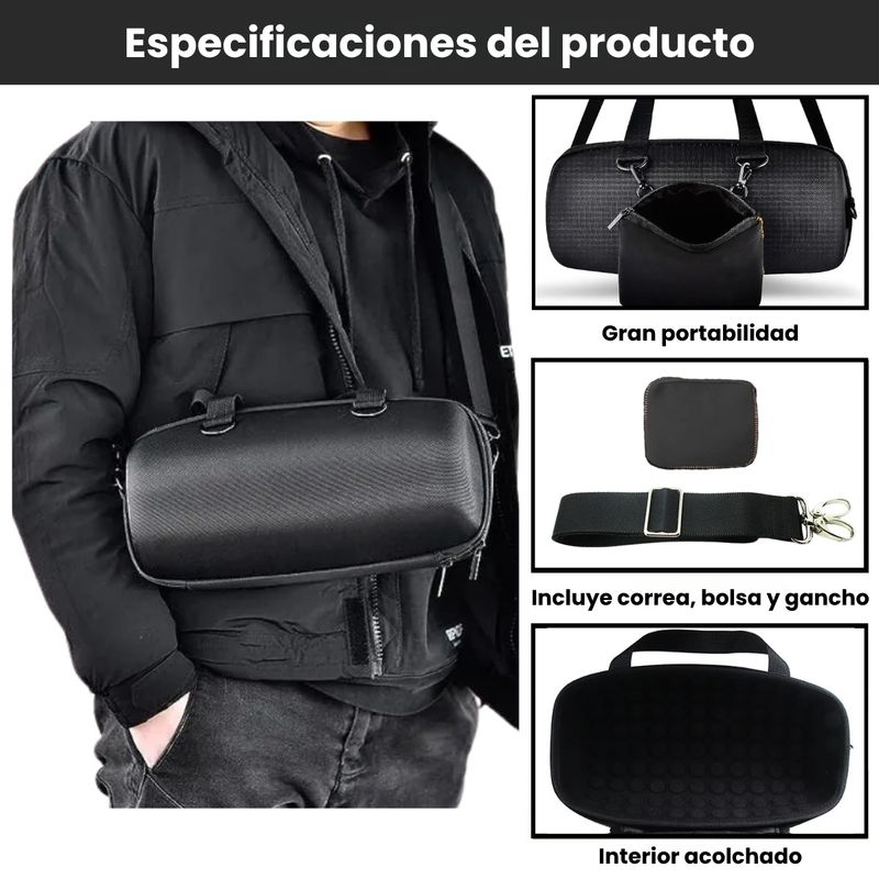 GENERICO - Estuche para JBL Xtreme 4 Forro Rigido Impermeable