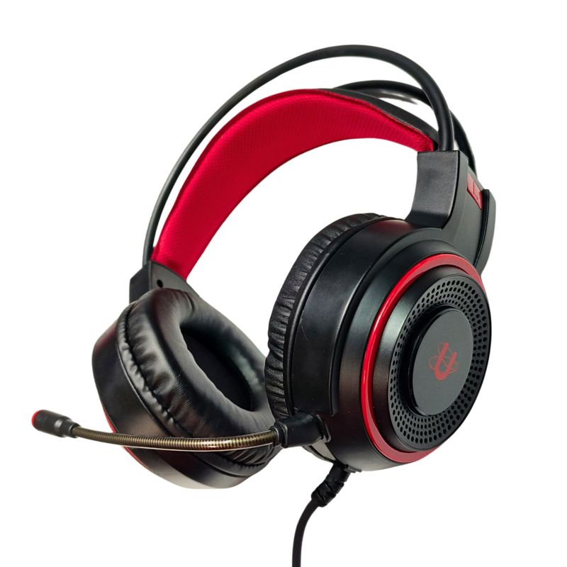URBAN - Diadema Gamer Headset Urban G59 Pc Ps4 Cancelación de Ruido Negro