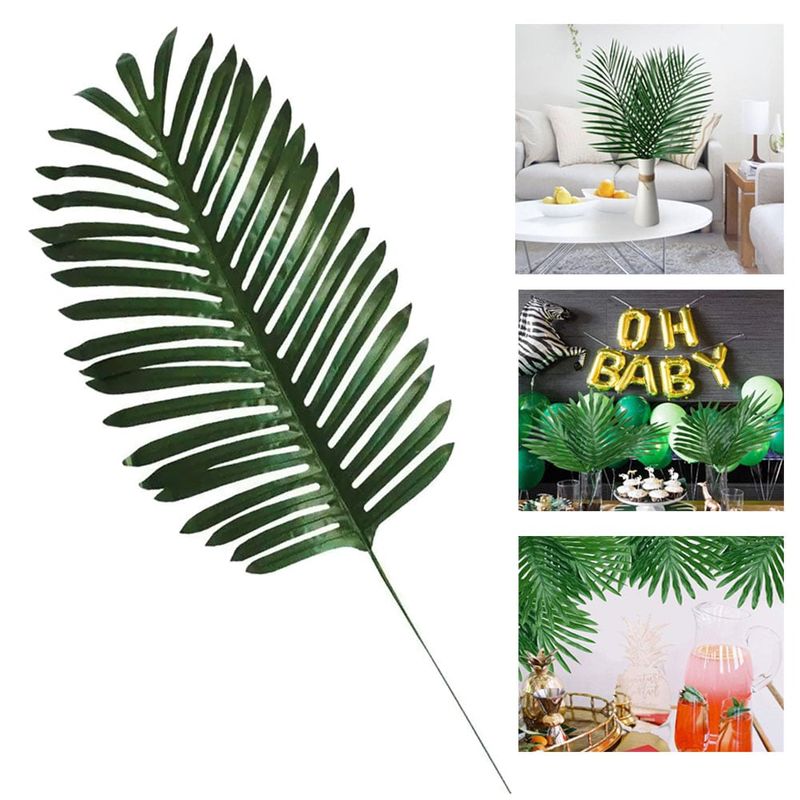 GENERICO - Hoja Palmera Tropical Follaje Artificial Decorativo 73 Cm