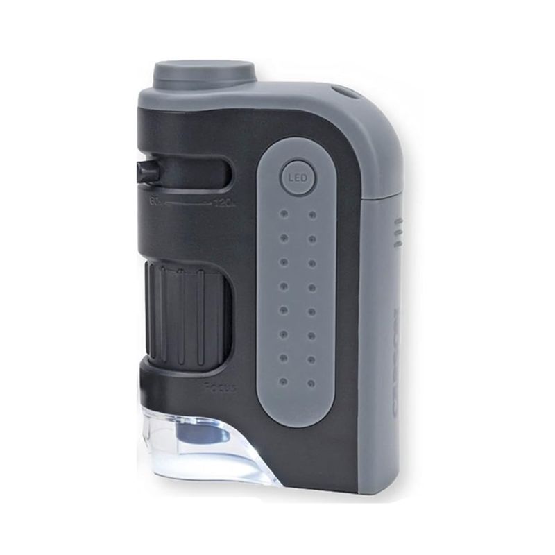GENERICO - Microscopio Carson Microbrite 60x-120x Portátil de Bolsillo