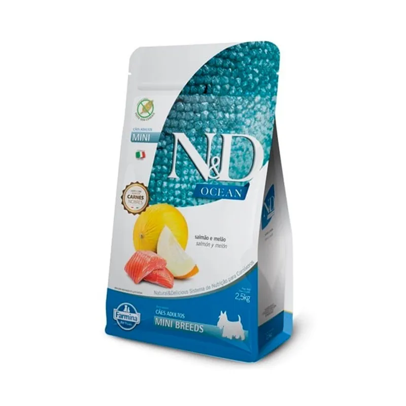 PETSPA - ND OCEAN CANINE ADULT MINI SALMAO 0,8KG