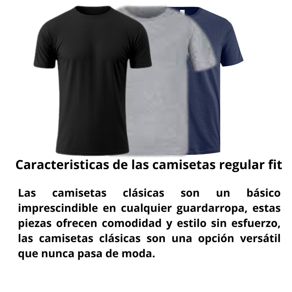 ELEMENTAL STORE - Camisetas para hombre cuello redondo x 3 unidades._.