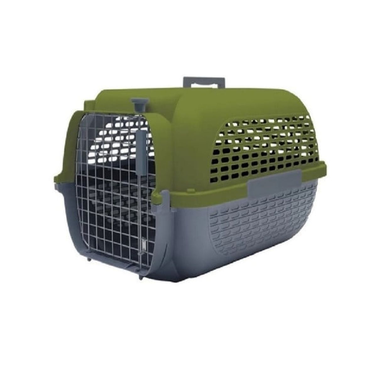 PETSPA - Guacal Para Perro Dogit Base Gris Tapa Khaki Talla XL