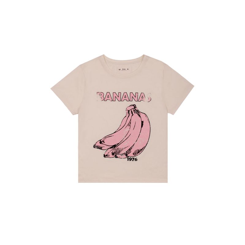 TENNIS - Camiseta rosada con estampado para mujer