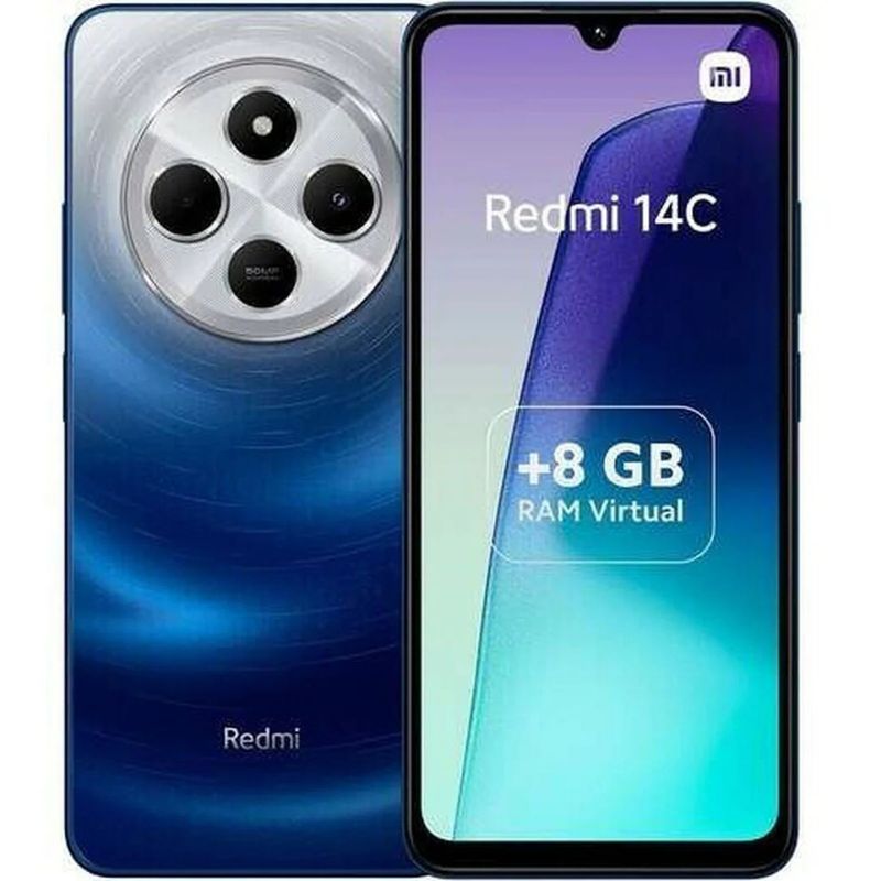 XIAOMI - Celular Xiaomi 14c 256 Gb/4+ 4 Gb Ram Azul Astral