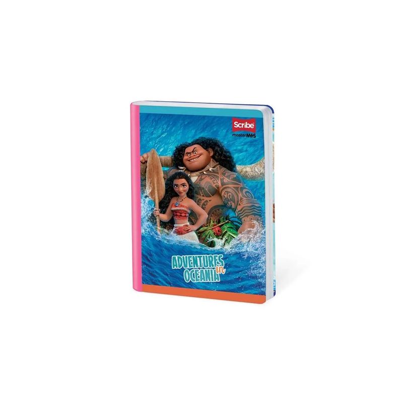 SCRIBE - Pack X3 Cuaderno Cosido Doble Linea Moana 100h Scribe
