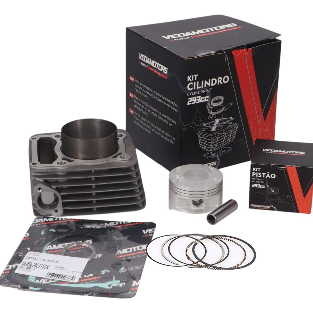 GENERICO - Kit Repotenciación Vedamotors Xr 250 Tornado 293cc  Upgrade