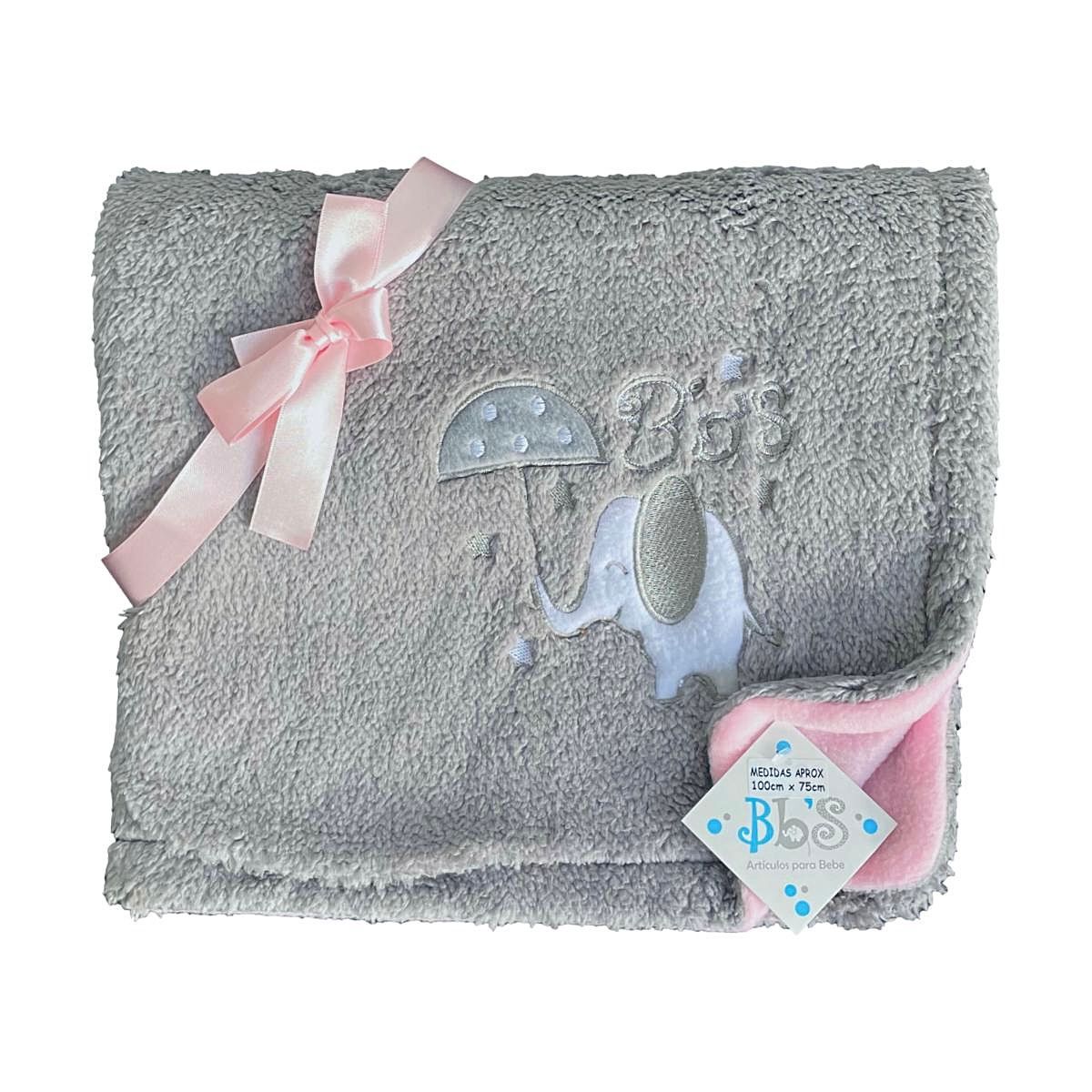 MUNDO BEBE - Cobertor para bebe grande niña