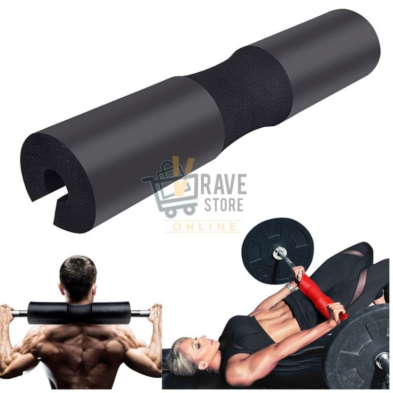 GENERICO - Almohadilla Espuma Para Barra Pesas Gym Protector Cuello