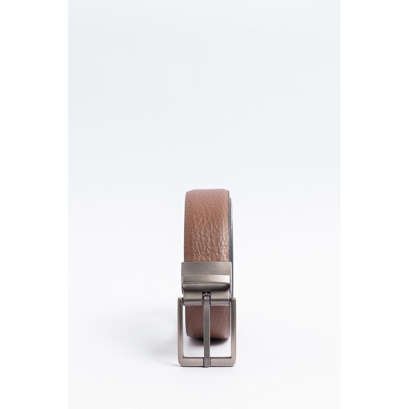 KOAJ - KOAJ Cinturón masculino, café doble faz HOMBRE