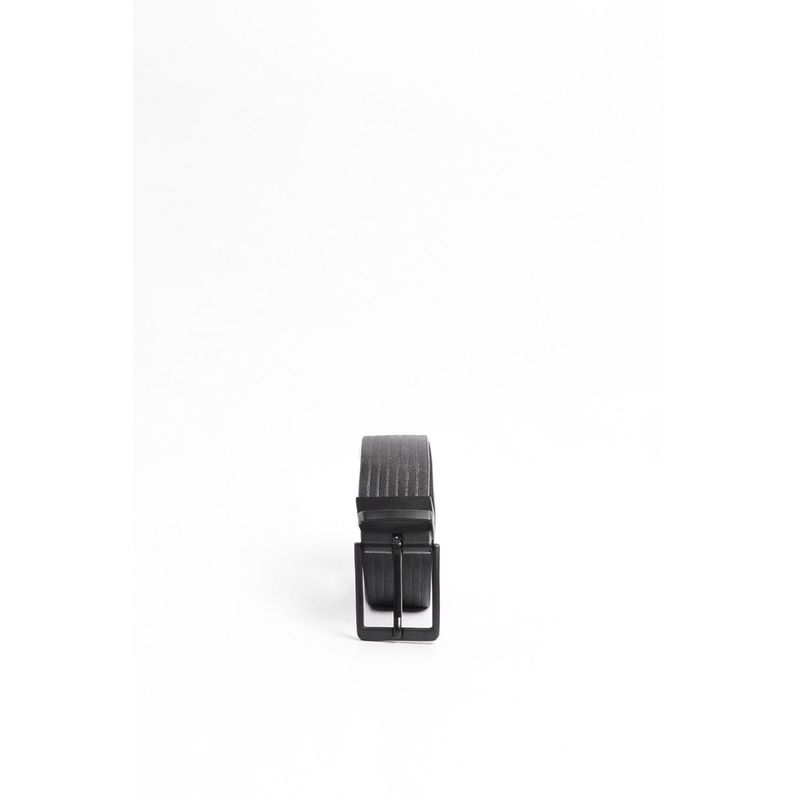 KOAJ - KOAJ Cinturón masculino, negro doble faz. HOMBRE