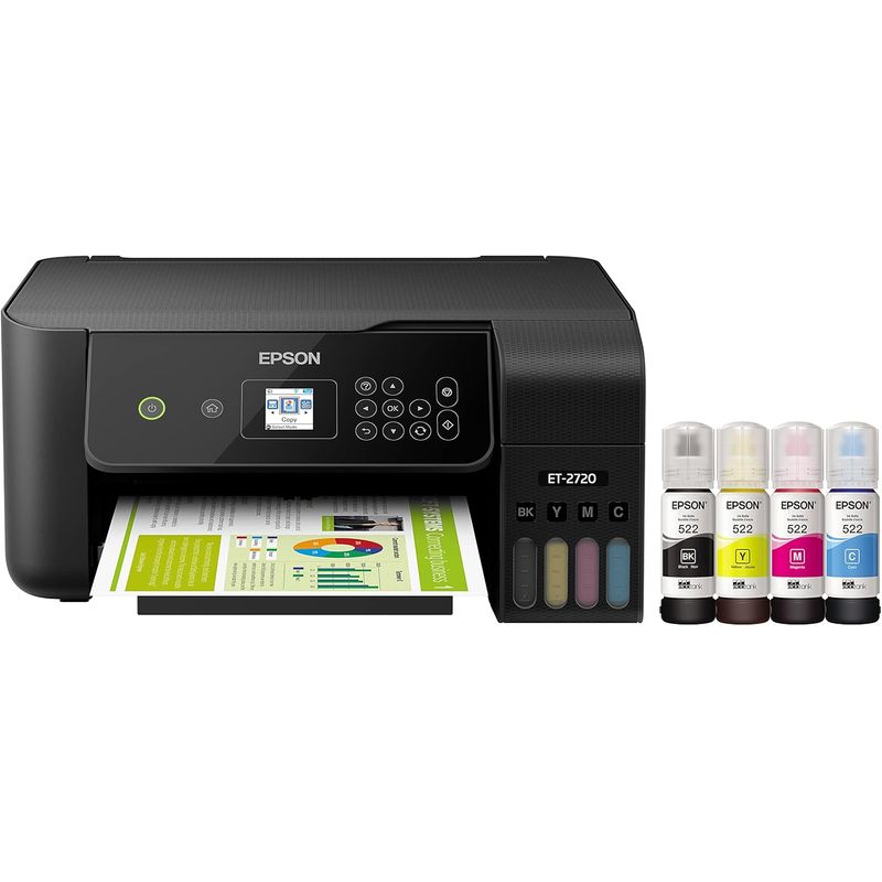 EPSON - Impresora Multifuncional Epson EcoTank ET-2720 Inalámbrica