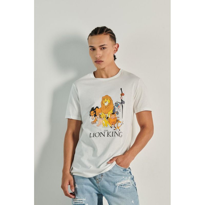 KOAJ - KOAJ Camiseta para hombre manga corta unicolor, elaborada en Hombre