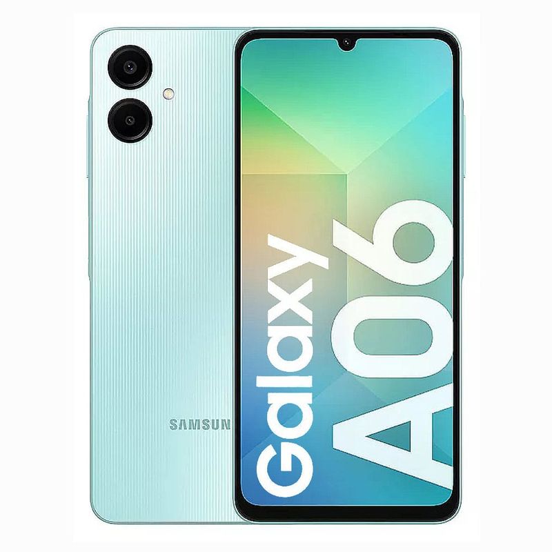 SAMSUNG - Celular Samsung Galaxy A06 64GB 4GB RAM Verde Claro