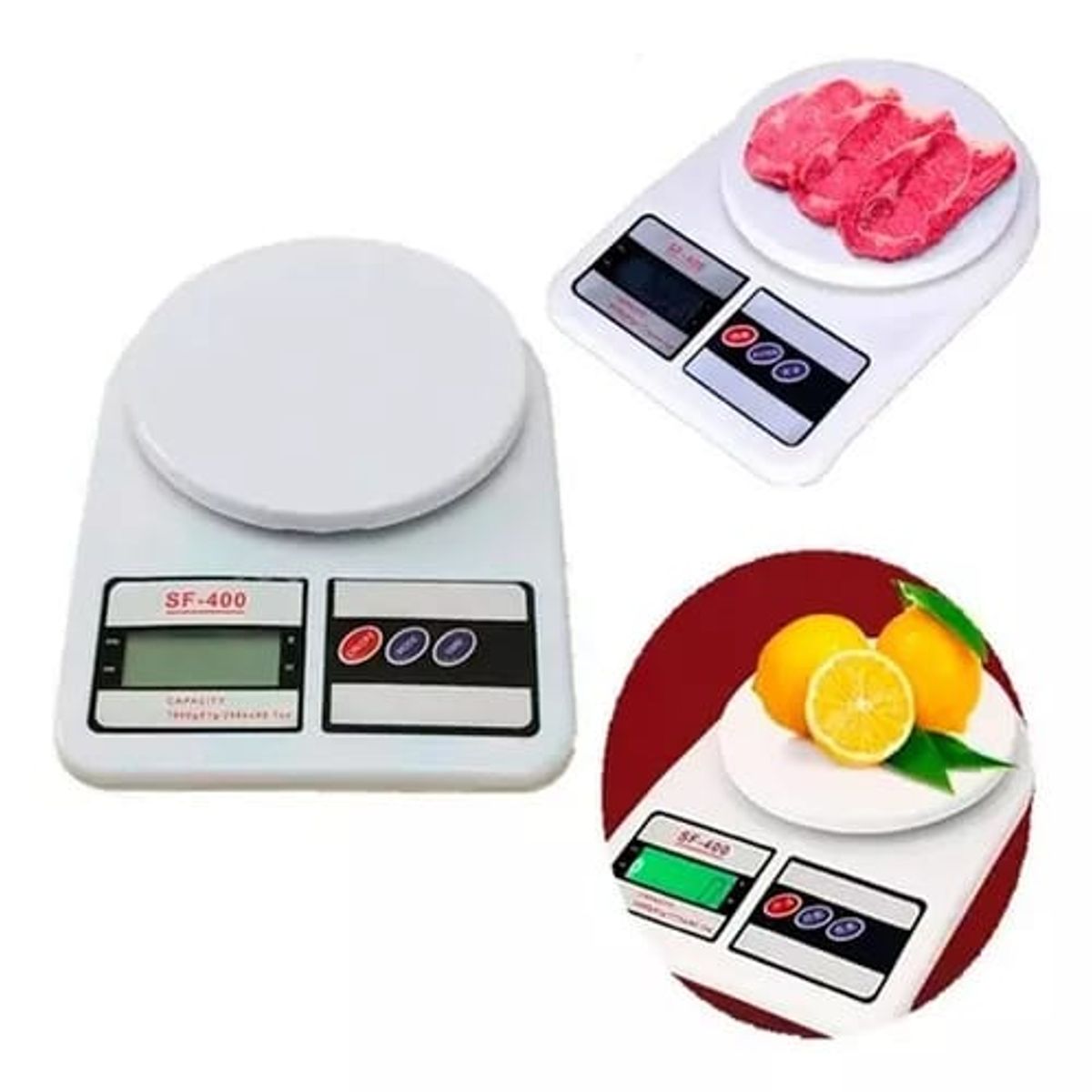 SKY - Balanza Gramera Báscula Digital Cocina Capacidad Hasta 10kg dieta