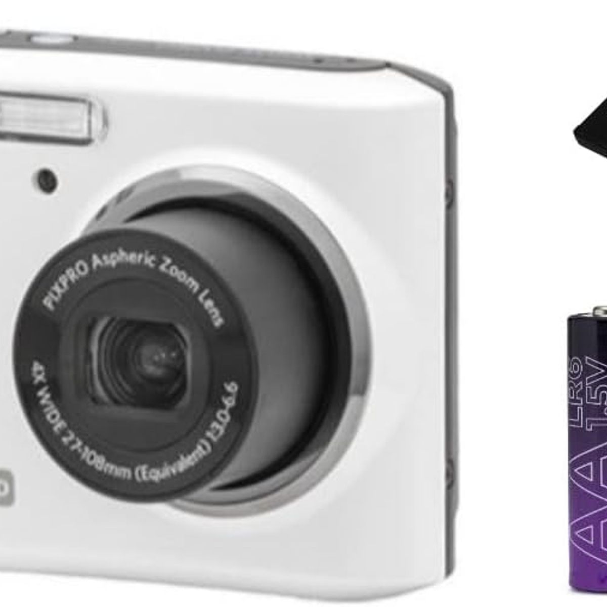 KODAK - Cámara Digital Kodak PIXPRO FZ45 Zoom Amigable + 32GB + Baterías