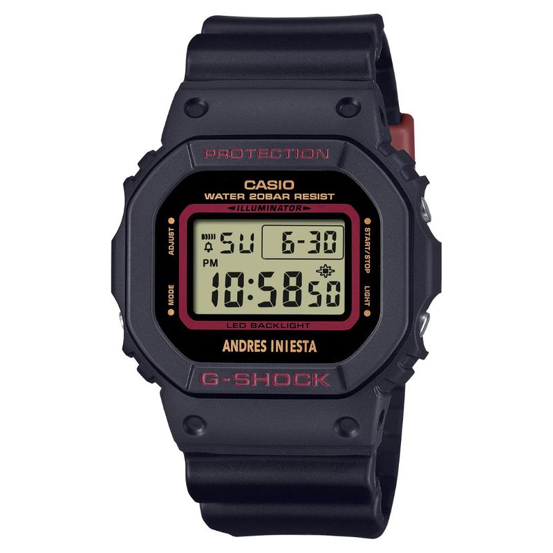 CASIO - Reloj G-SHOCK Modelo DW-5600AI-1D Edición Iniesta
