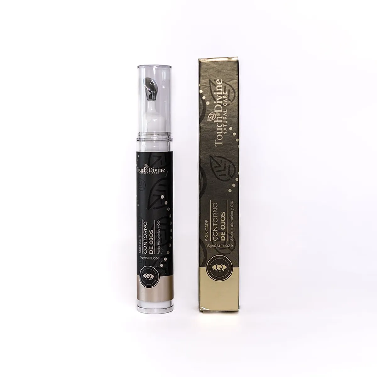 TOUCH DIVINE - Contorno de Ojos Hidratante con Ácido Hialurónico 15 g