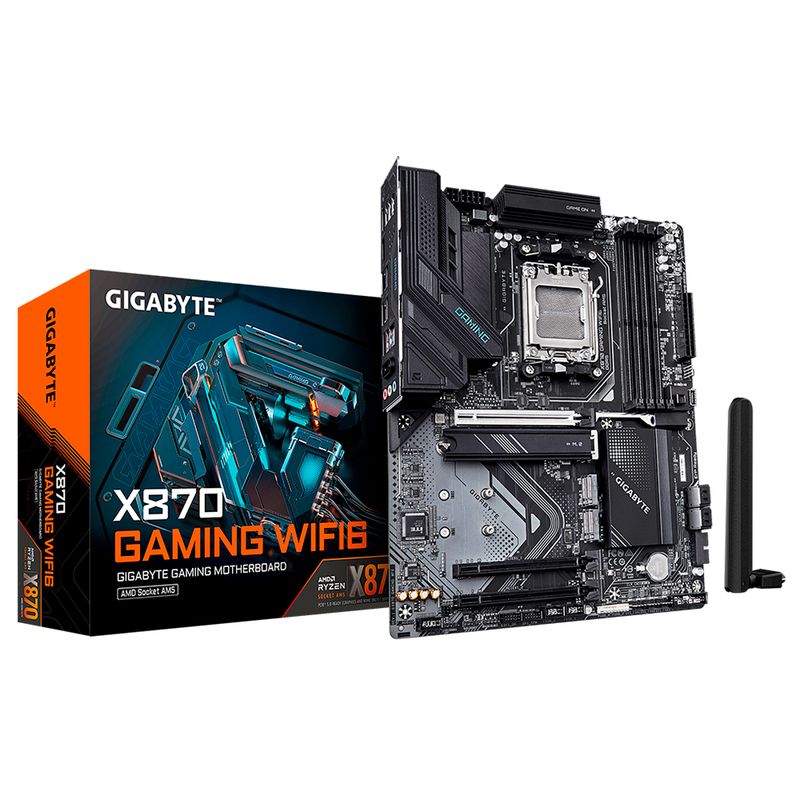 GIGABYTE - Board Gigabyte X870 GAMING WIFI6 Socket AM5