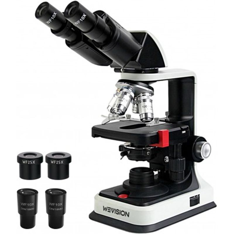 GENERICO - Microscopio Binocular Compuesto Wevision 40X-2500