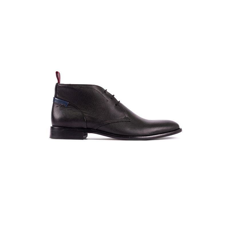 OVERSTATE - Botas En Cuero Para Hombre  Negro Overstate