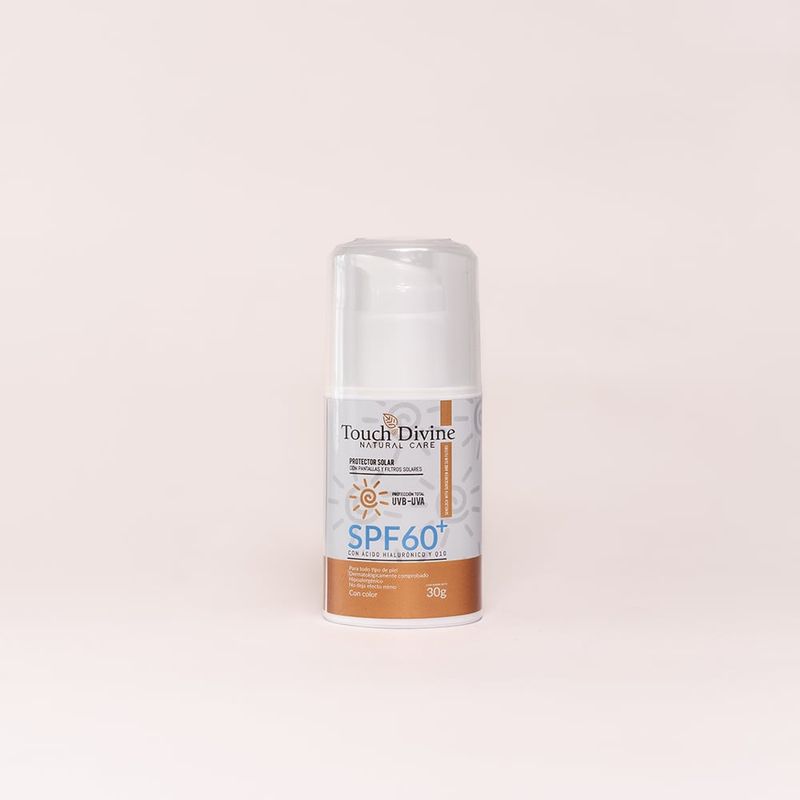 GENERICO - Bloqueador Solar con Color y Efecto Antiedad FPS 60+ 30 g