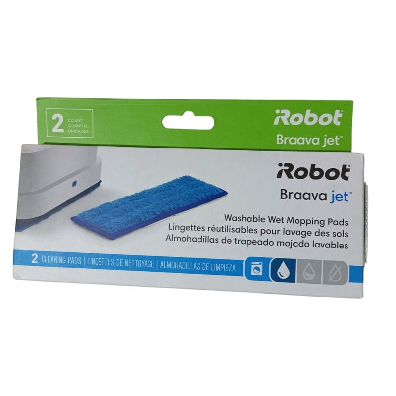 IROBOT - Paquete x 2 paños lavables trapeado mojado Braava Jet 240