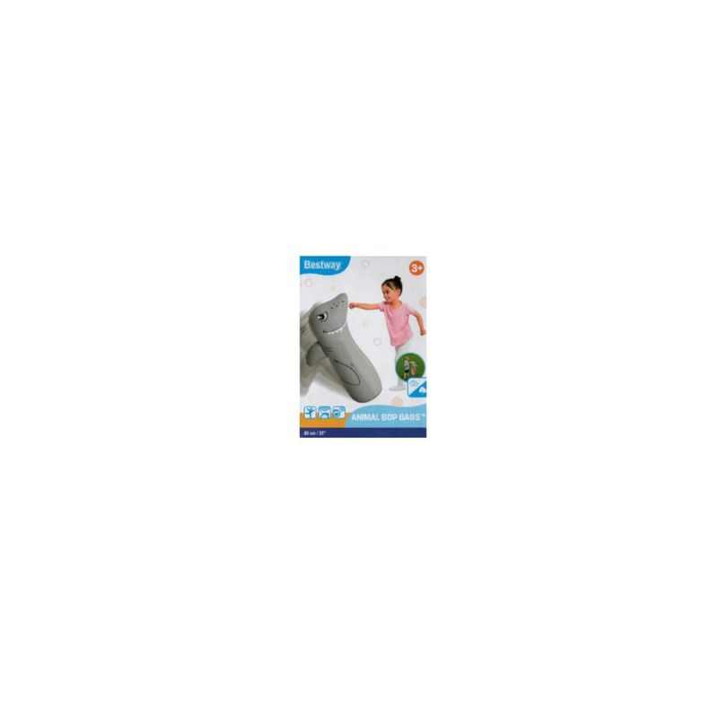 BESTWAY - Boxeador Inflable Bestway Tiburon Gris