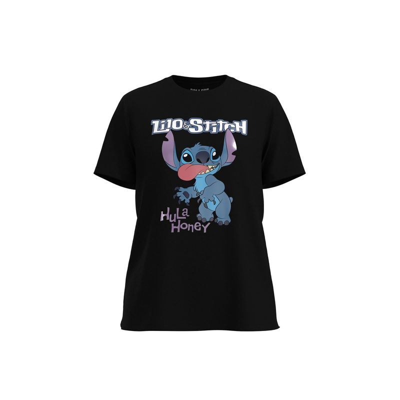 KOAJ - KOAJ Camiseta en algodÃ³n unicolor con cuello redondo y dise MUJER