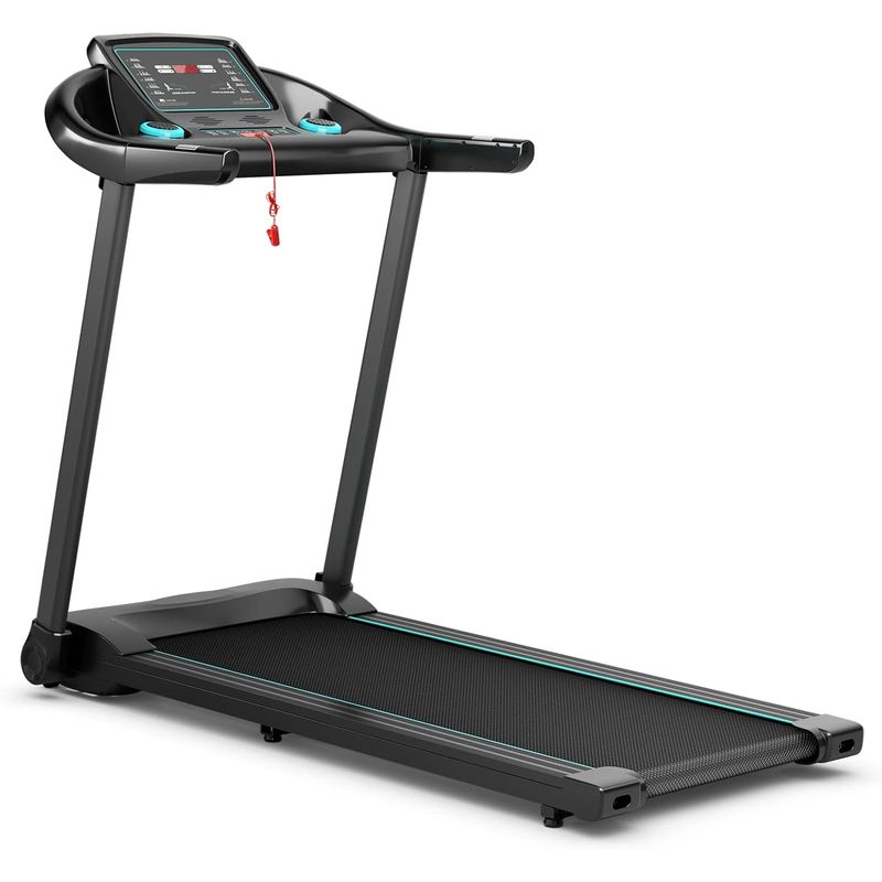 GYMAX - Caminadora Plegable GYMAX 225HP12 Programas APP Compacta