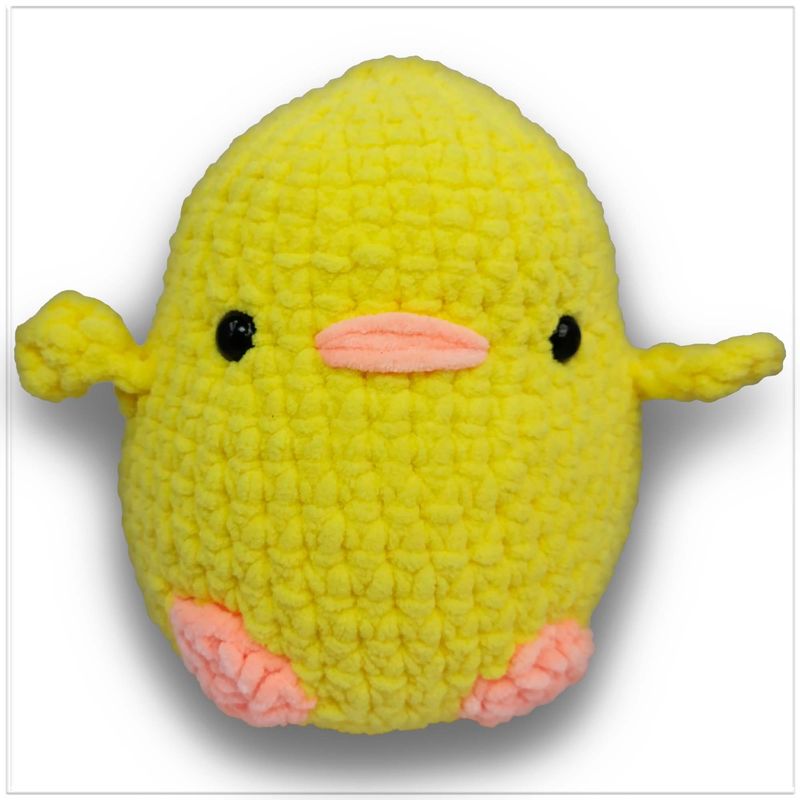 GENERICO - Pollito Gigante Amigurumi
