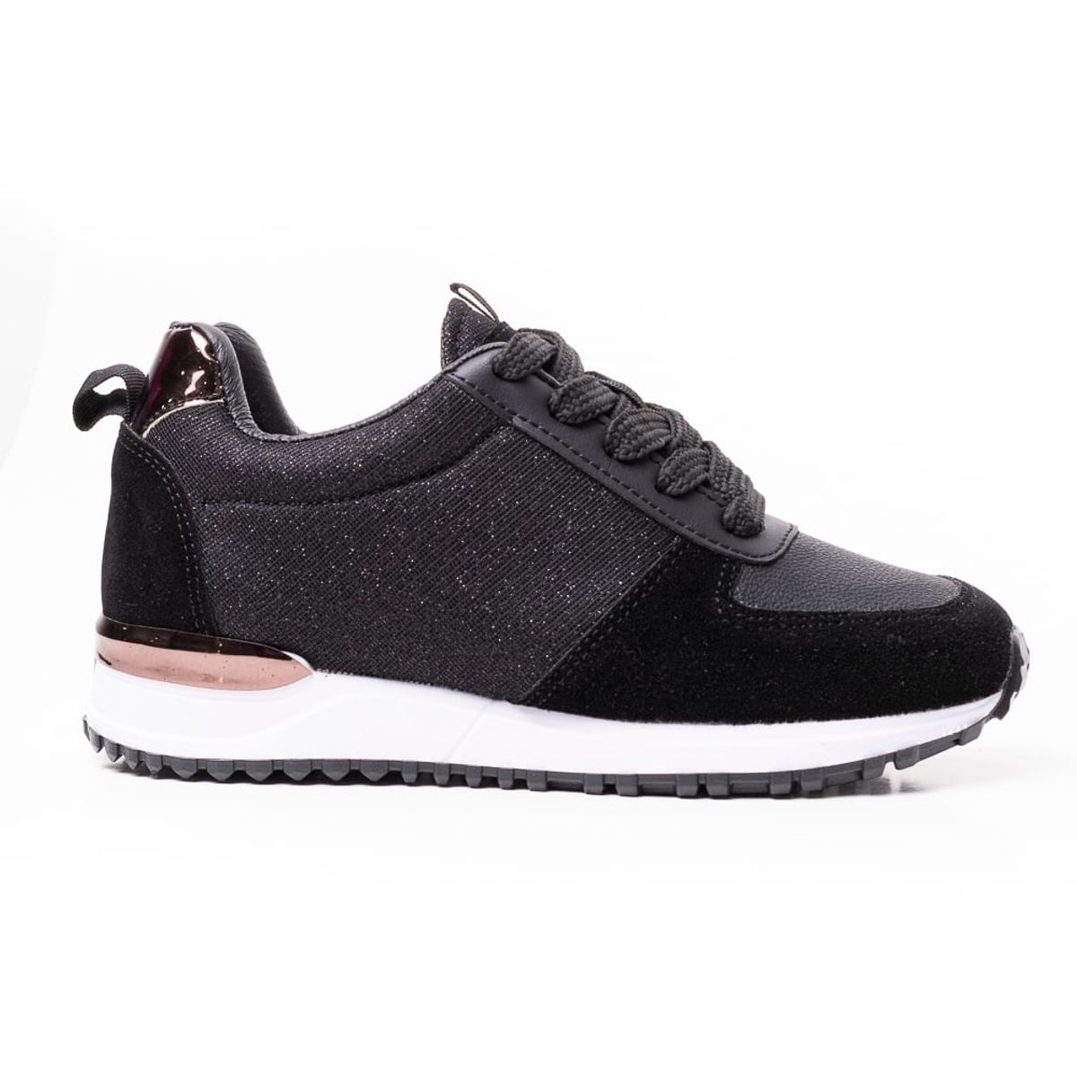 PRICE SHOES - Price Shoes Tenis Casual Para Mujer 822568NEGRO