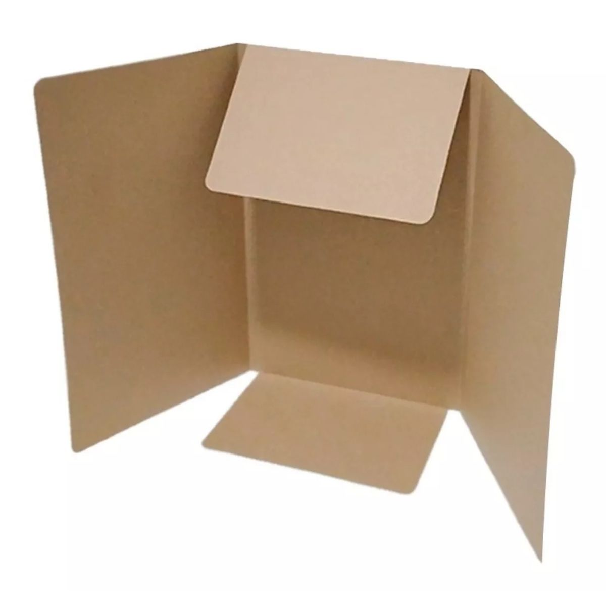 GARABATOS - Carpeta 4 Aletas Kraft 320g X10 Unidades