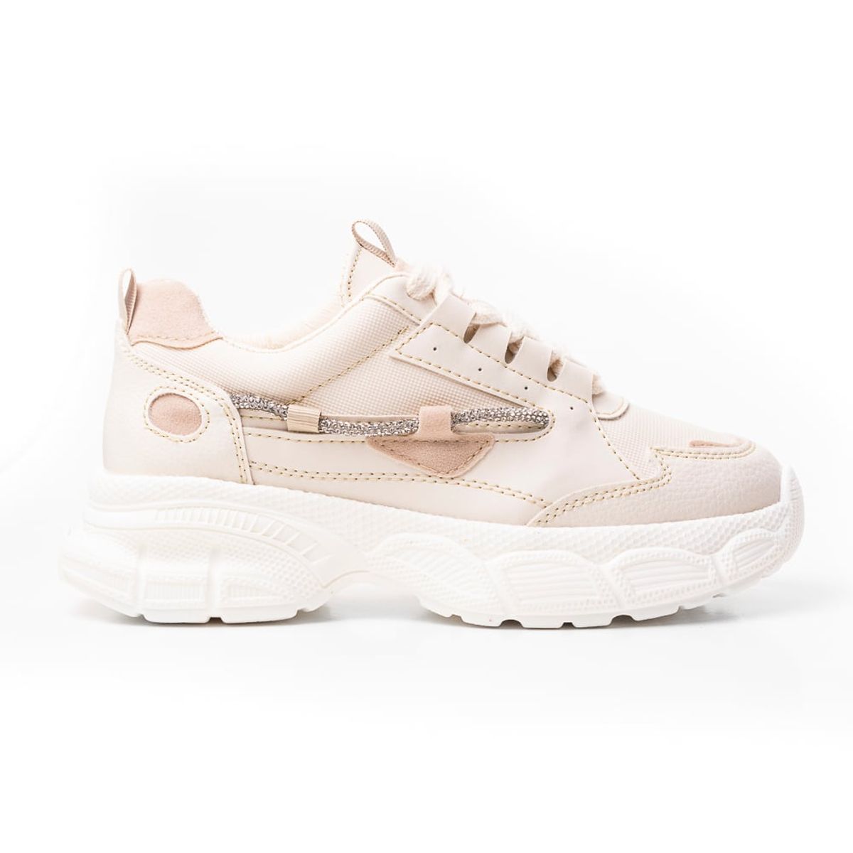 PRICE SHOES - Price Shoes Tenis moda Para Mujer822613BEIGE